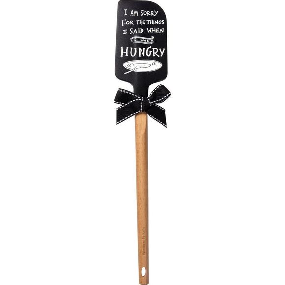 I Am Sorry For The Things I Said When I Was Hungry Spatula With A Wooden Handle - Picture 2 of 5